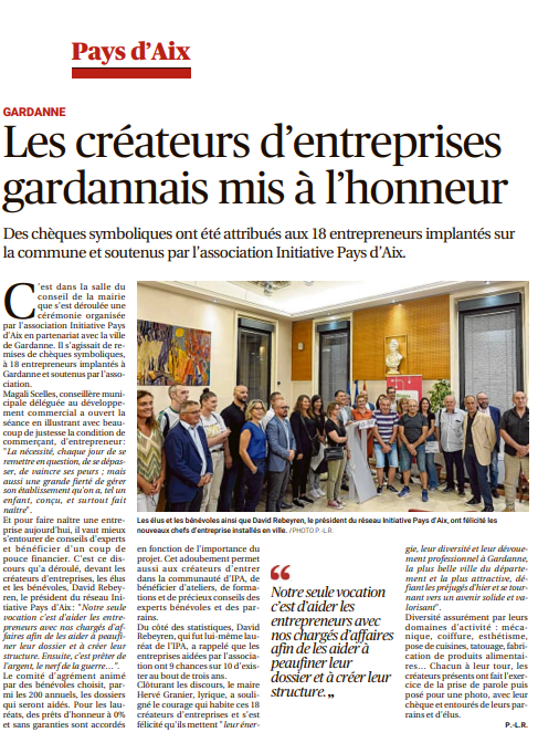 article gardanne