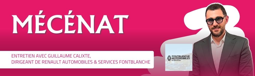 Bannière mécénat Renault Fontblanche